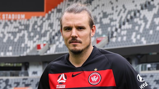 Fighting to start: Wanderers' marquee Alex Meier is set to start another game from the bench.