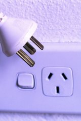Switching off power points when not in use can help you save.