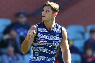 Afl 2020 Geelong Forward Tom Hawkins Happy To Be Greedy As Cats Seek To Lock In Top Four Berth