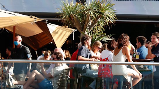 Rather than ‘freedom day’, there will be less freedom for residents of regional towns such Byron Bay come Monday, unless they are double-vaccinated. 