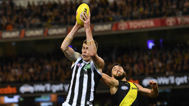 Mason Cox, one of the few things to cheer for in the grand final as a neutral.