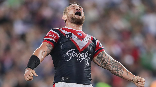 Roosters enforcer Jared Waerea-Hargreaves was wrongly informed he had been named man of the match.