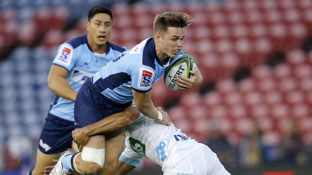 Young playmaker Will Harrison has impressed the Waratahs' hierarchy despite their 0-2 start to the Super Rugby campaign.