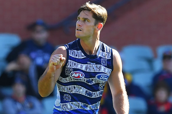 Tom Hawkins has sparkled this year for the Cats.