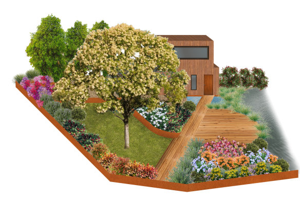 Steve Day’s garden is based on concepts around resilience