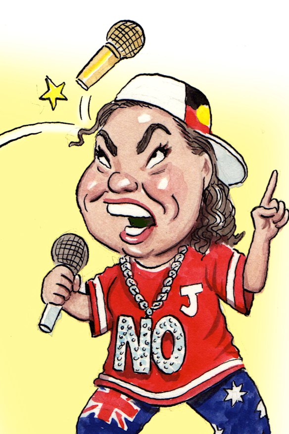 Jacinta Price was a rapper in a past life.