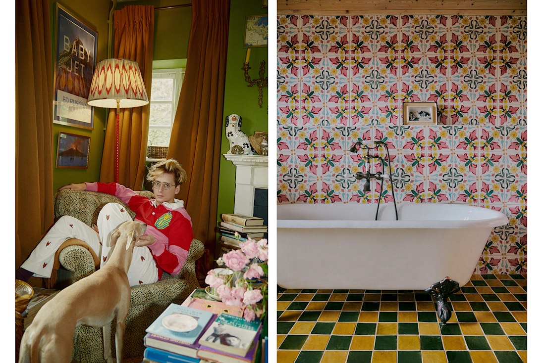 How Luke Edward Hall’s interiors tear up the rule book
