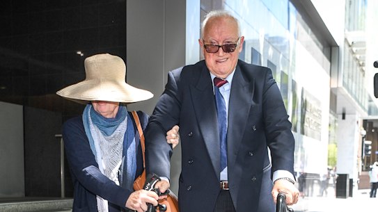 Dr Con Kyriacou leaving court in January