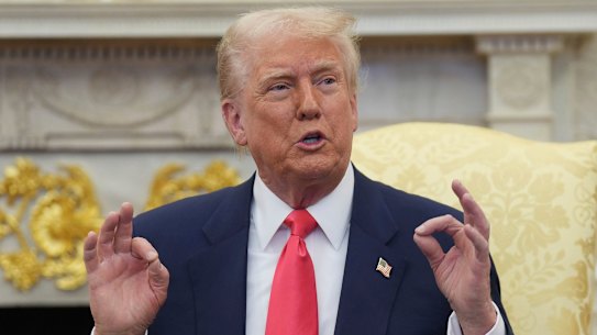 US President Donald Trump.