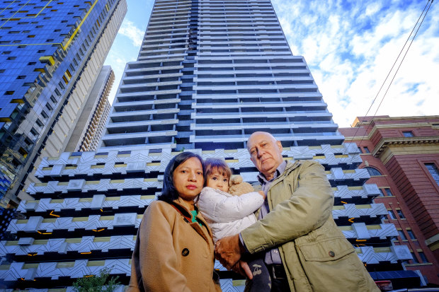 Peter Sek, his wife Jidapha Ruangcharoen and two-year-old daughter Jessica had their lives thrown into limbo for almost three weeks after a cladding fire hit Neo 200. 