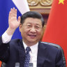 Friendly: President Xi Jinping wants to project a more positive China.