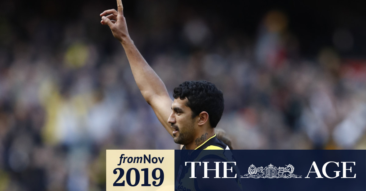 The Rocky Road To Marlion Pickett S Grand Afl Debut With Richmond