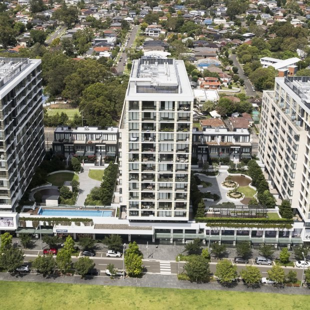 The Macquarie Park apartments were issued with a rectification order.