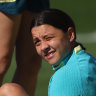 Sam Kerr appears to be on track for her first World Cup appearance.