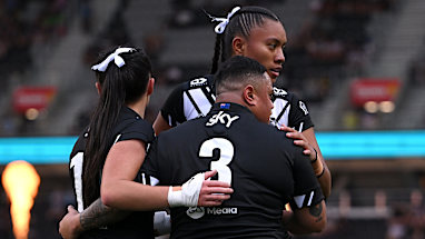 Mele Hufanga was huge for New Zealand. 