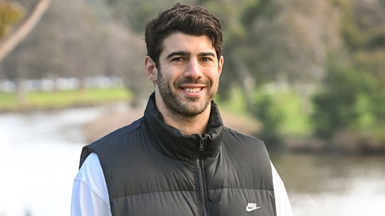 Melbourne star Christian Petracca is on a slow road back from the horrific injuries he sustained in June.