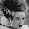 James Whale’s 1935 Bride of Frankenstein, with Boris Karloff as the monster and Elsa Lanchester as his bride.