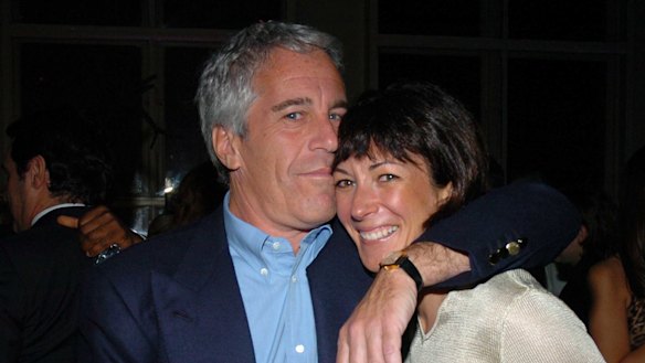 Jeffrey Epstein and Ghislaine Maxwell in New York in 2005.