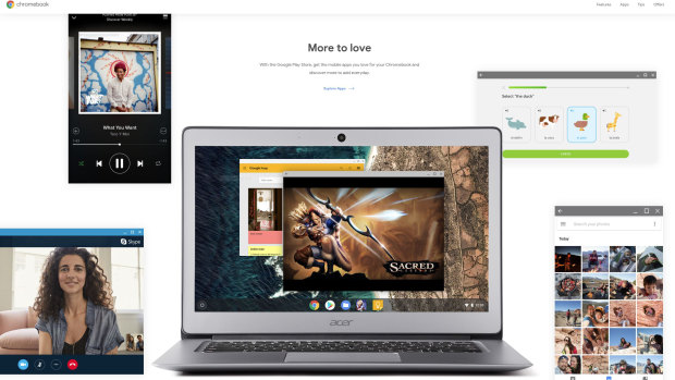 Google has launched a new Australian-specific consumer Chromebook website.