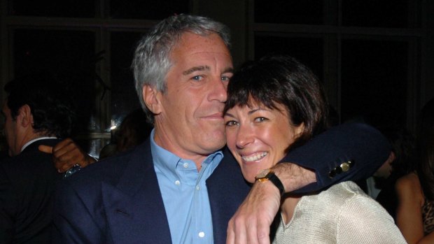 Jeffrey Epstein and his girlfriend and personal assistant Ghislaine Maxwell in 2005. 