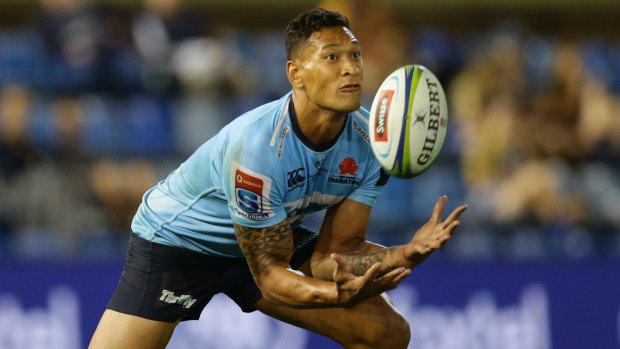 Israel Folau has his eyes on the prize in the second half of the season with the Waratahs.