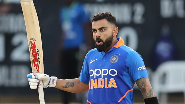 India's captain Virat Kohli was in blistering form against the West Indies.
