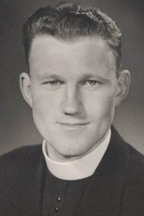 Peter Harris at his ordination in 1956.