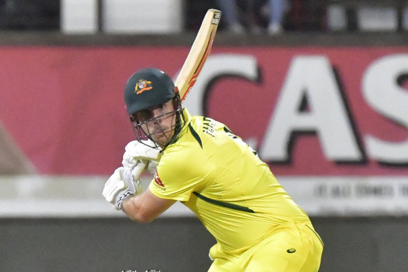 Mitchell Marsh led from the front as Australia’s new T20 captain.