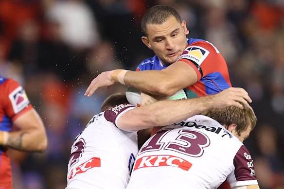 Knights and Manly action.