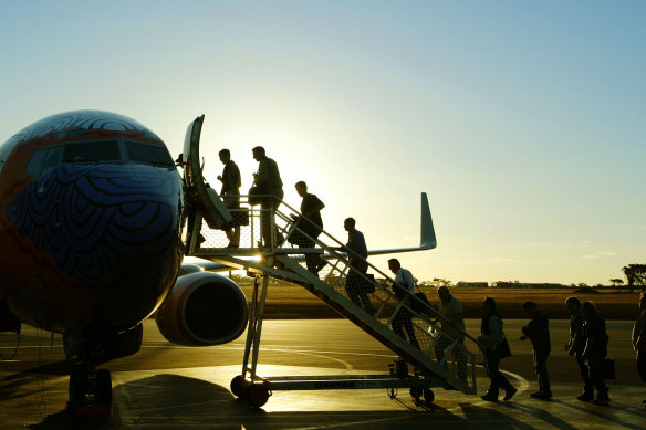 Flight bookings have soared, says Qantas. 