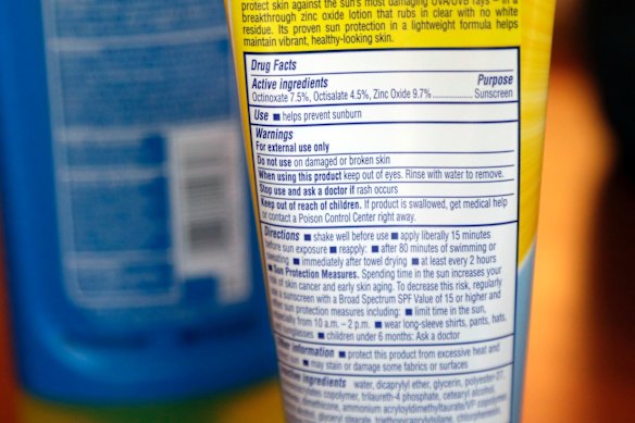 The Banana Boat and Hawaiian Tropic brands have been accused of including chemicals in their sunscreens which can harm coral and marine life.