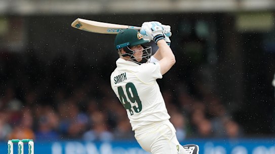 Prior to his nasty knock to the neck, Steve Smith had been in rare form.