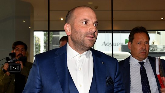 The food empire founded by George Calombaris has collapsed.