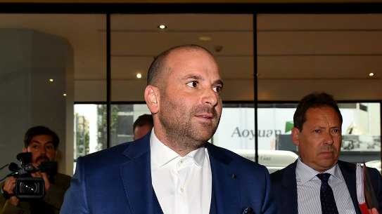 The food empire founded by George Calombaris has collapsed.
