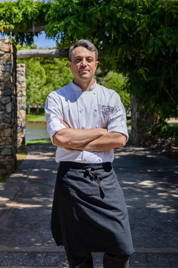Head chef Gino Pannunzio.