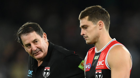 Jack Steele has battled for form for the Saints.