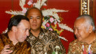 
Keating meets with President Suharto in 1994 in what was a golden era for the bilateral relationship.