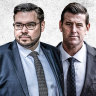 Bruce Lehrmann and Ben Roberts-Smith