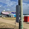 Australia’s first power pole-mounted EV charger ln Merewether, NSW.
