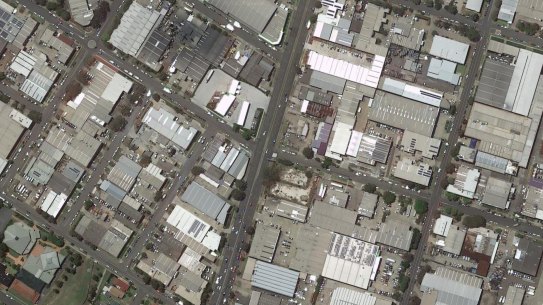 The Silverwater potential site from above.