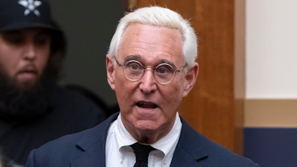 Roger Stone, a confidant of President Donald Trump.