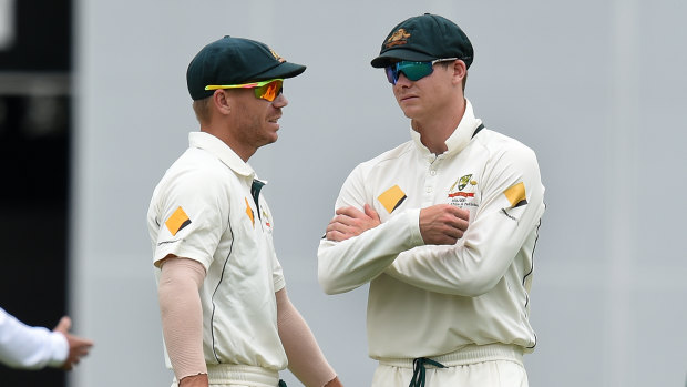 Steve Smith and David Warner are serving 12-month bans from Australian cricket.