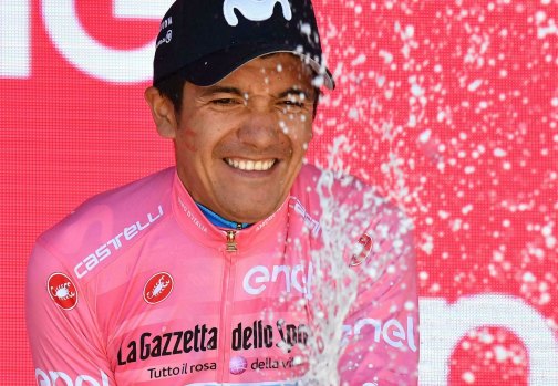Richard Carapaz has become the first rider from Ecuador to win a grand tour.
