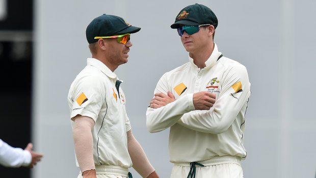 Steve Smith and David Warner are serving 12-month bans from Australian cricket.