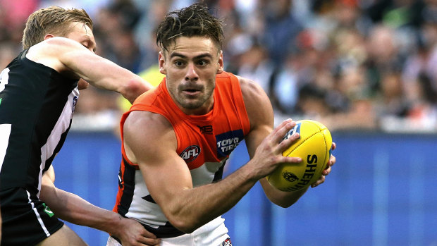 Centurion: Stephen Coniglio plays his 100th game for the Giants this weekend.