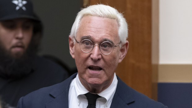 Roger Stone, a confidant of President Donald Trump.