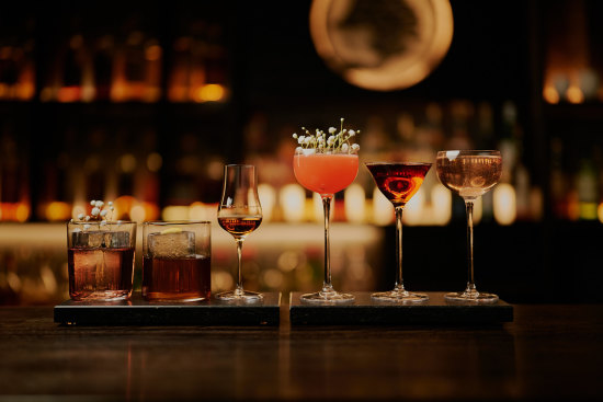 One or Two cocktail bar in Melbourne.