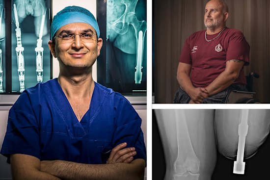 Munjed Al Muderis made his name in a procedure called osseointegration. For some it’s been an unhappy experience