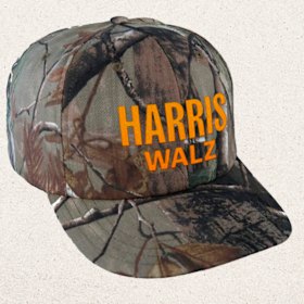 Harris-Walz merchandise reveals the campaign’s pitch to middle America.