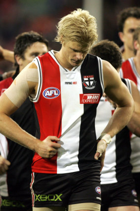 Nick Riewoldt in younger days.